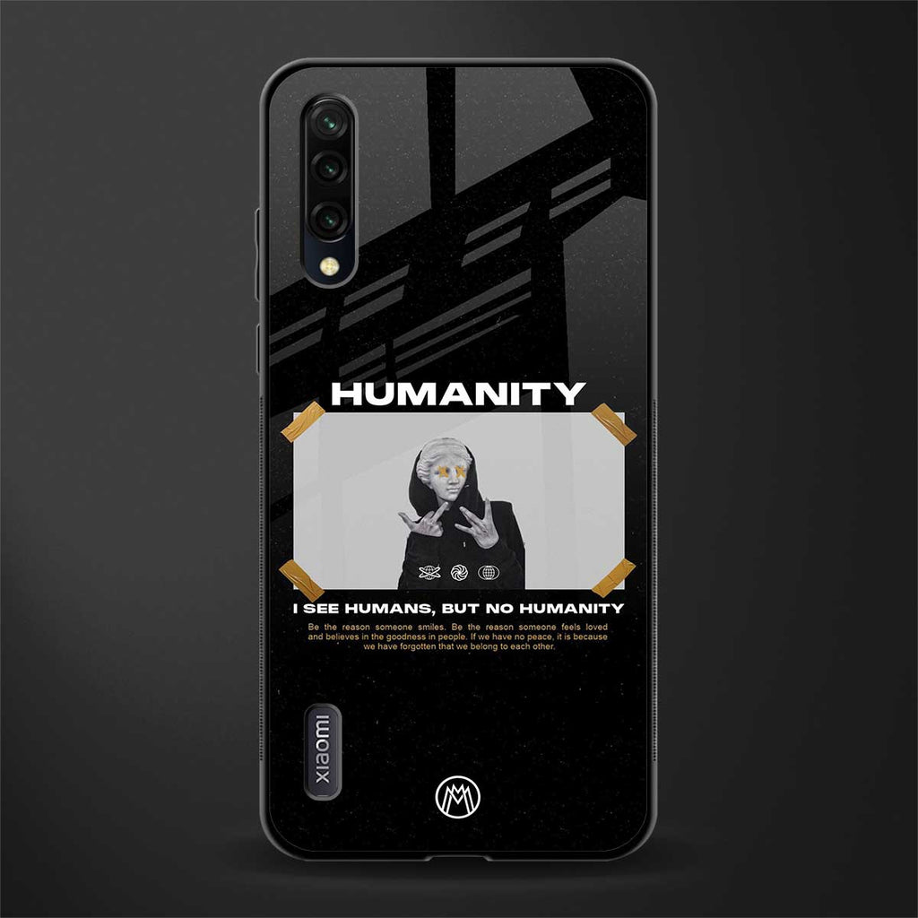 humans but no humanity glass case for mi a3 redmi a3 image