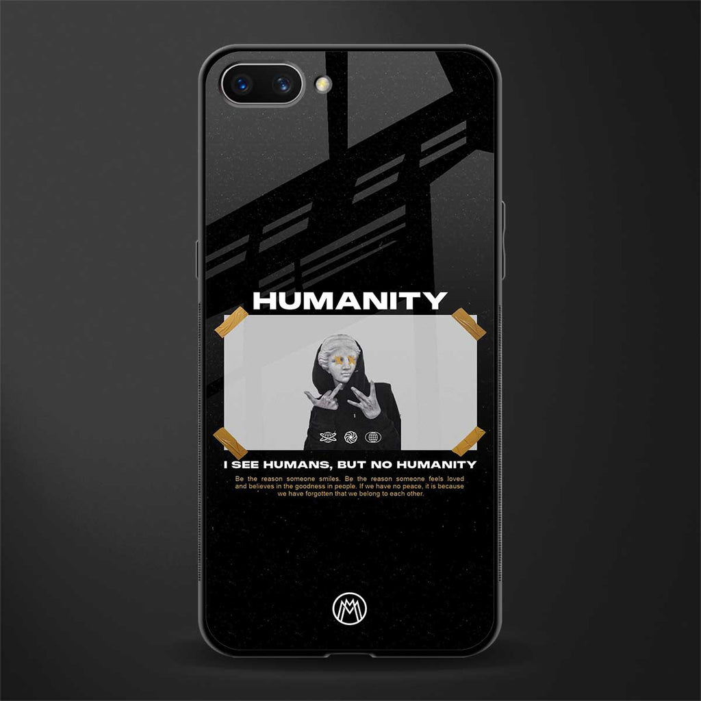 humans but no humanity glass case for realme c1 image