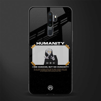 humans but no humanity glass case for oppo a5 2020 image