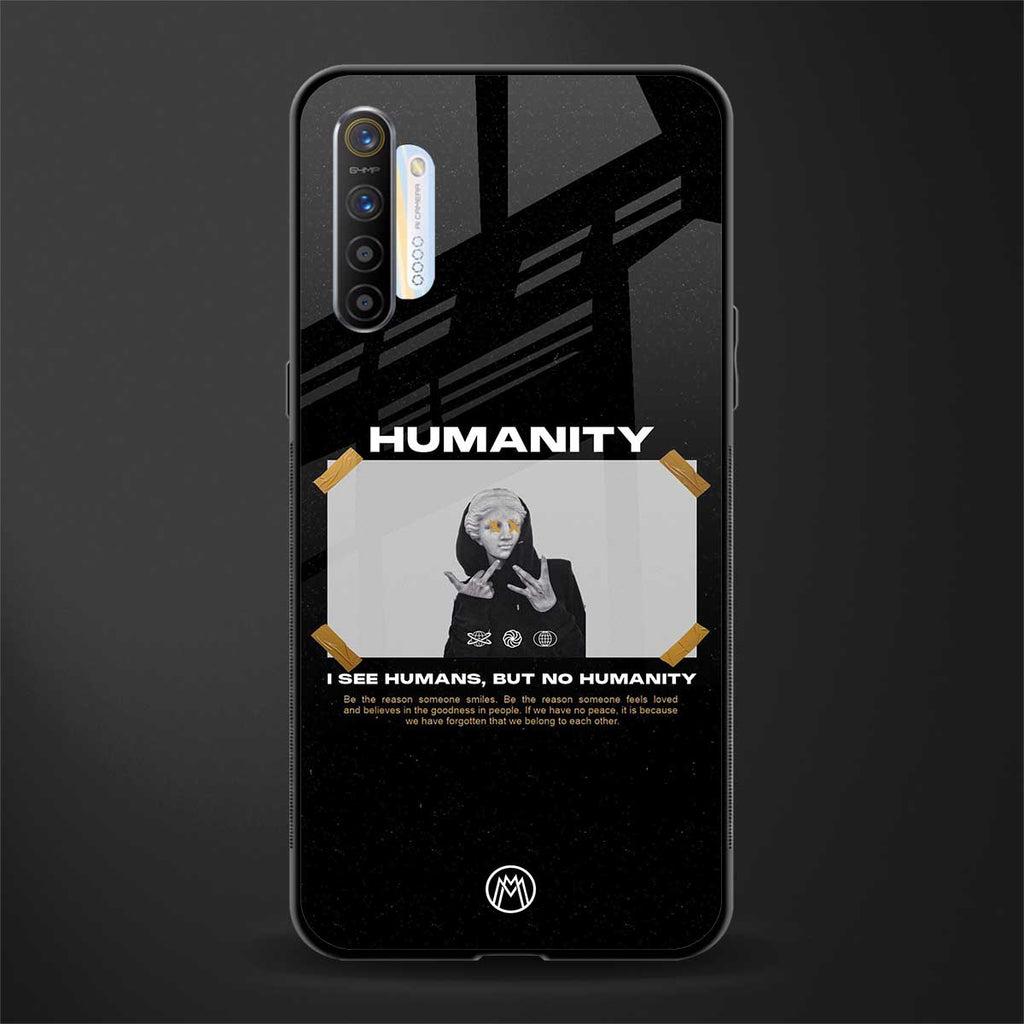 humans but no humanity glass case for realme x2 image