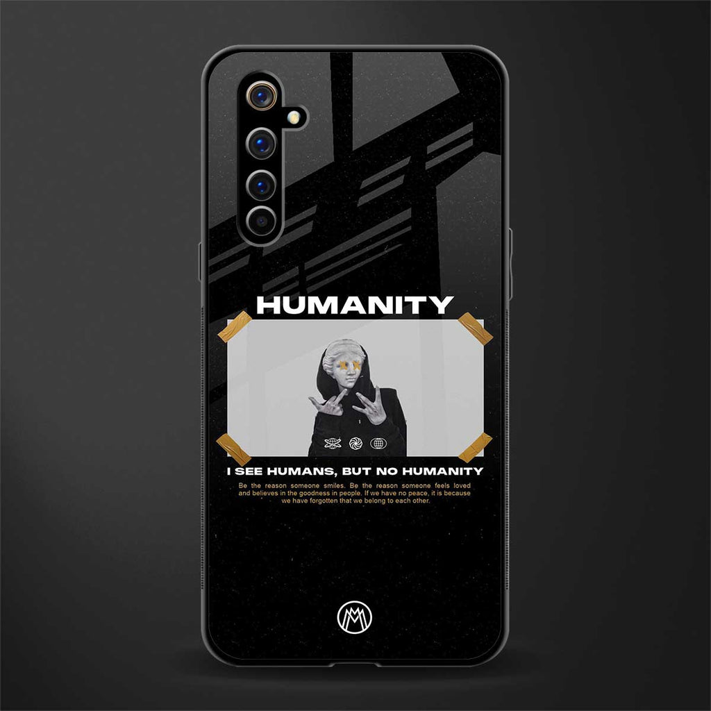 humans but no humanity glass case for realme x50 pro image