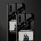 humans but no humanity glass case for samsung galaxy a20s image-2