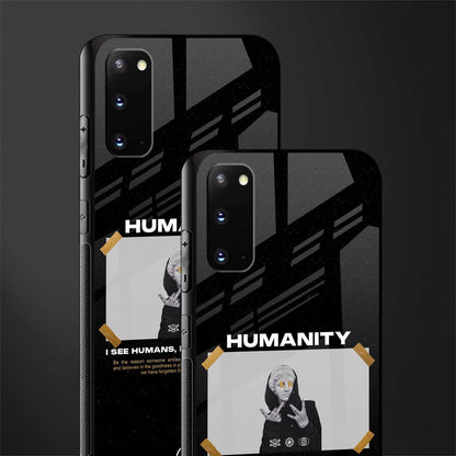 humans but no humanity glass case for samsung galaxy s20 image-2