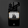 humans but no humanity glass case for samsung galaxy s20 image