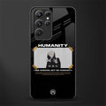humans but no humanity glass case for samsung galaxy s22 ultra 5g image