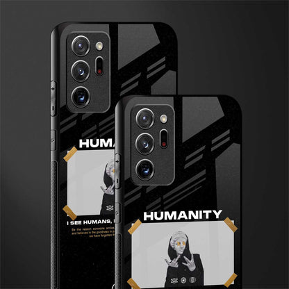 humans but no humanity glass case for samsung galaxy note 20 ultra 5g image-2