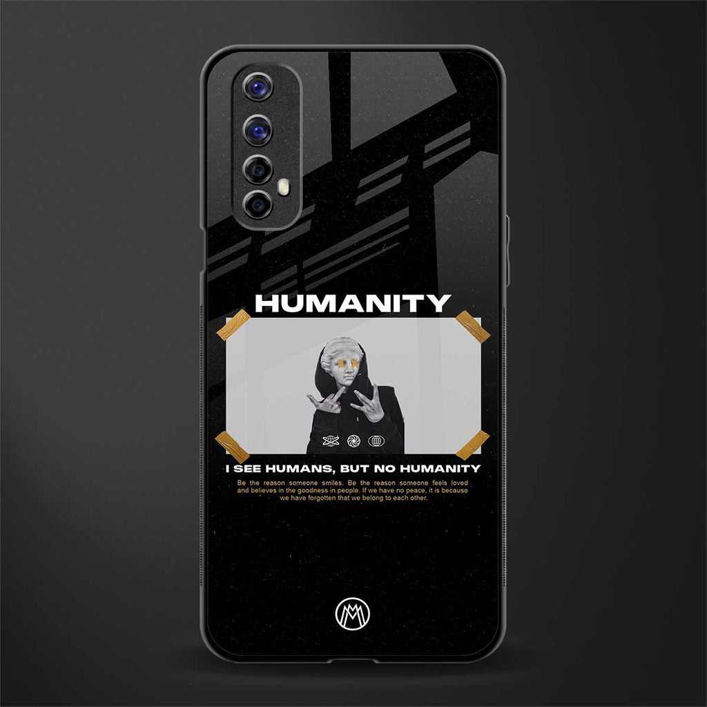 humans but no humanity glass case for realme narzo 20 pro image