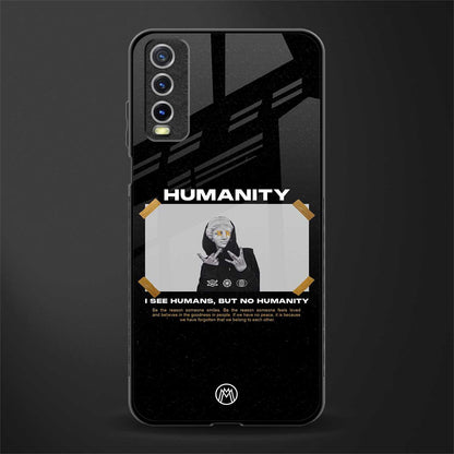 humans but no humanity glass case for vivo y20svivo y20avivo y20g image