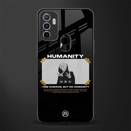 humans but no humanity glass case for oppo a53 image