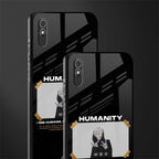 humans but no humanity glass case for redmi 9a image-2