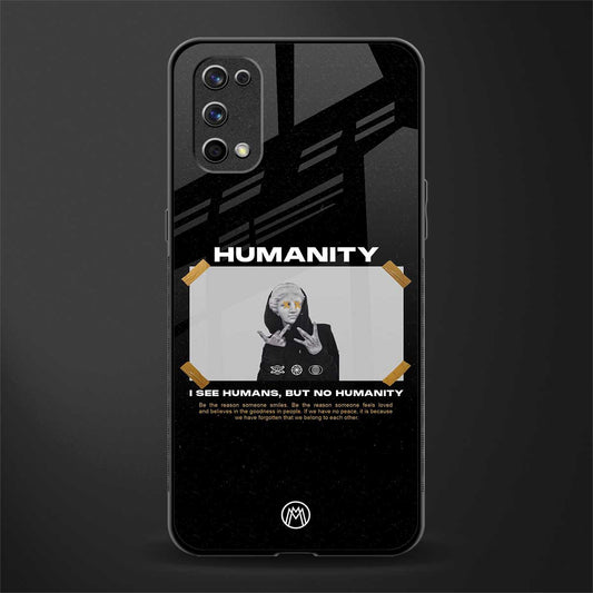 humans but no humanity glass case for realme 7 pro image