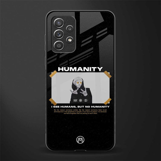 humans but no humanity glass case for samsung galaxy a52s 5g image