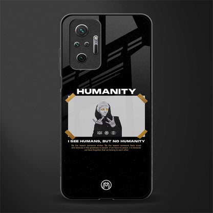 humans but no humanity glass case for redmi note 10 pro image