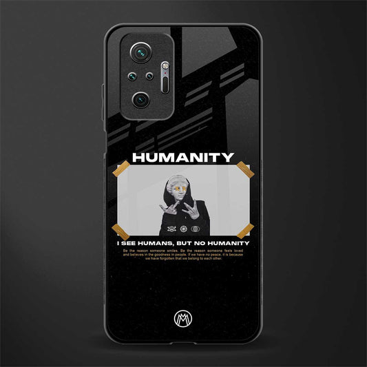humans but no humanity glass case for redmi note 10 pro image