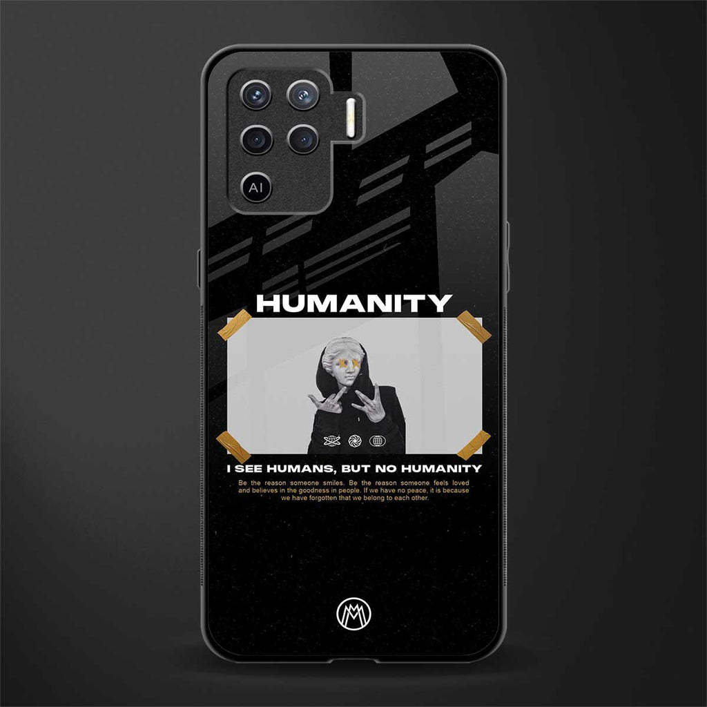 humans but no humanity glass case for oppo f19 pro image