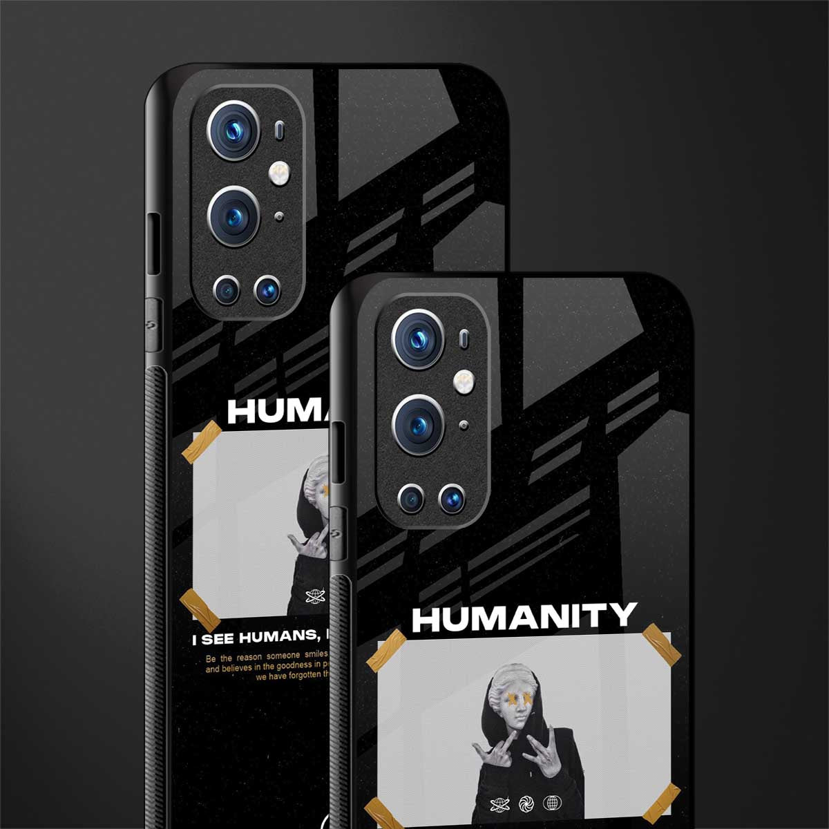 humans but no humanity glass case for oneplus 9 pro image-2