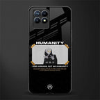 humans but no humanity glass case for realme 8i image