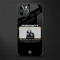 humans but no humanity glass case for iphone 11 pro max image