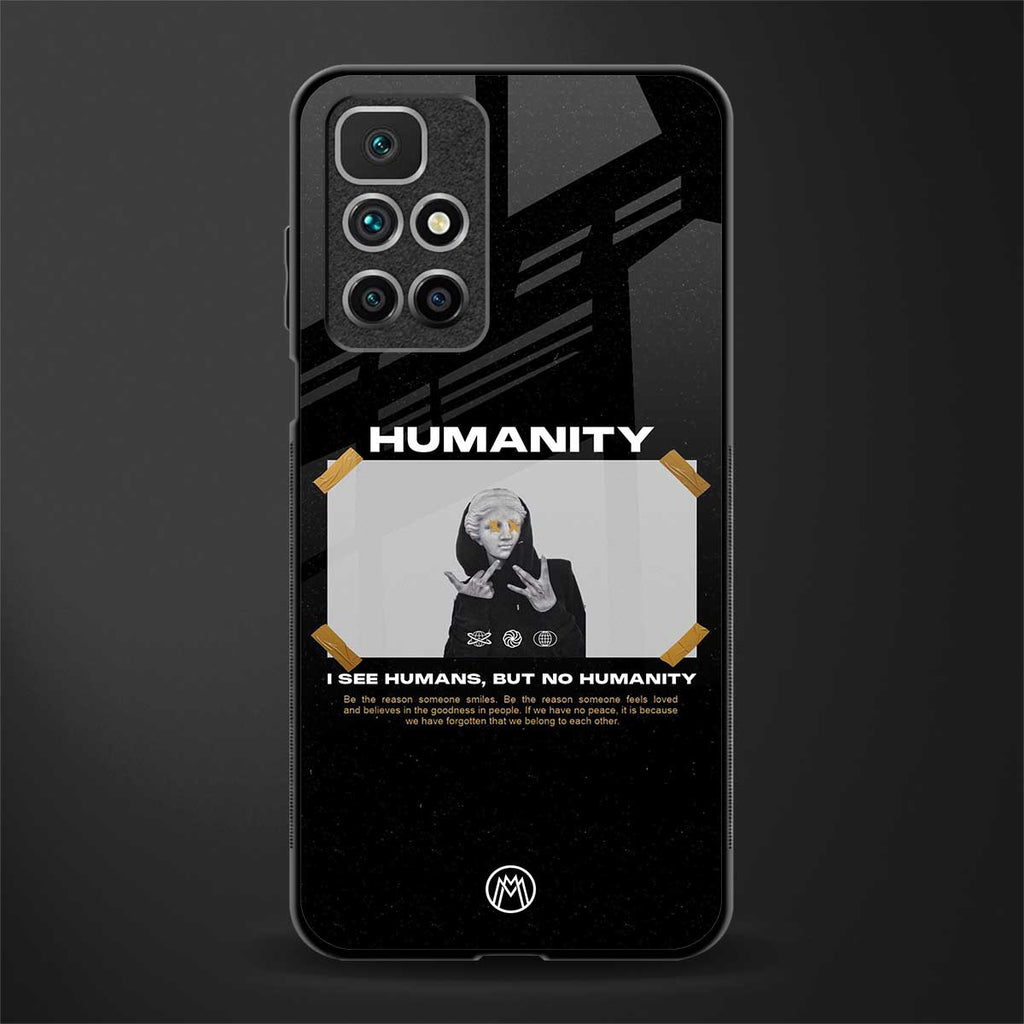 humans but no humanity glass case for redmi 10 prime image
