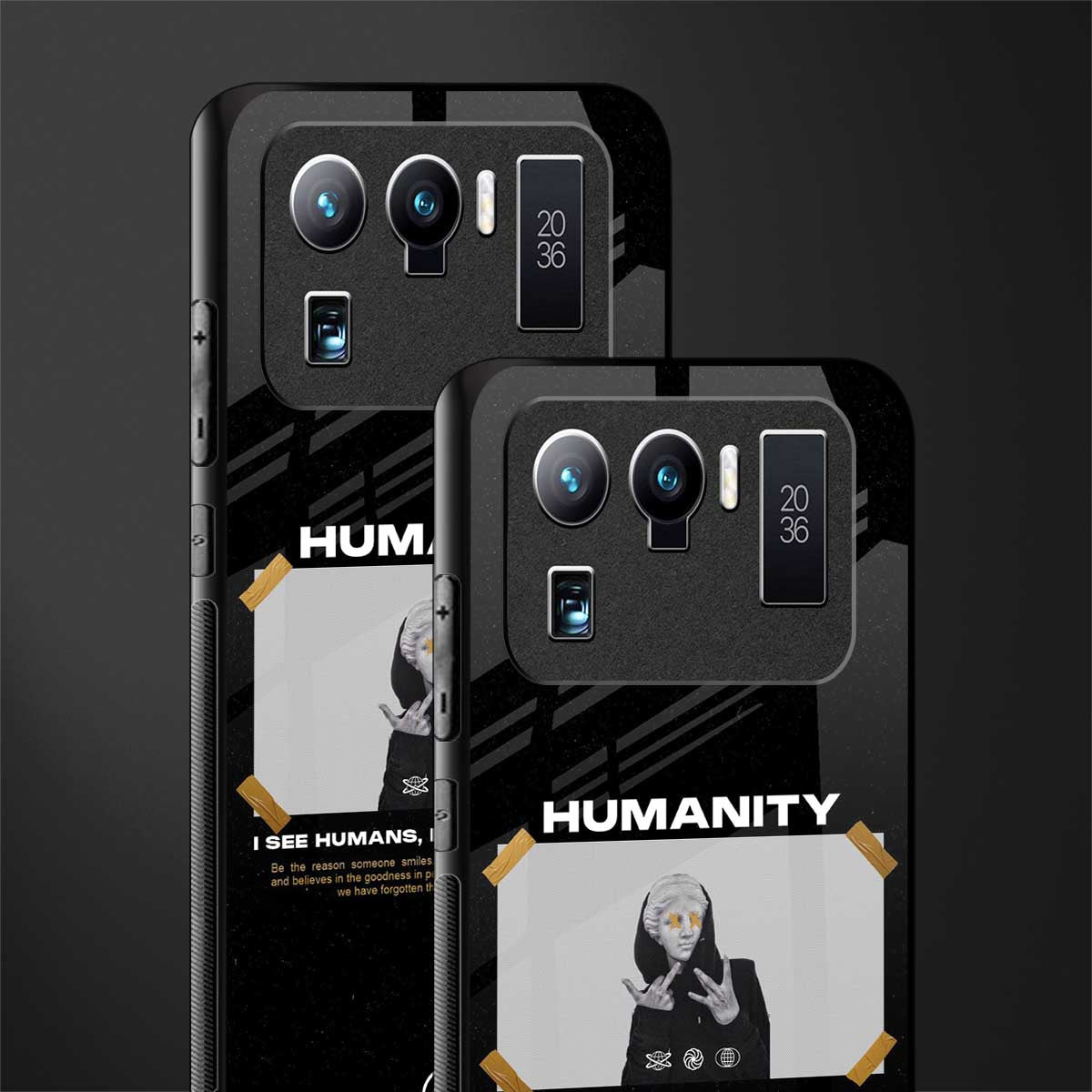 humans but no humanity glass case for mi 11 ultra 5g image-2