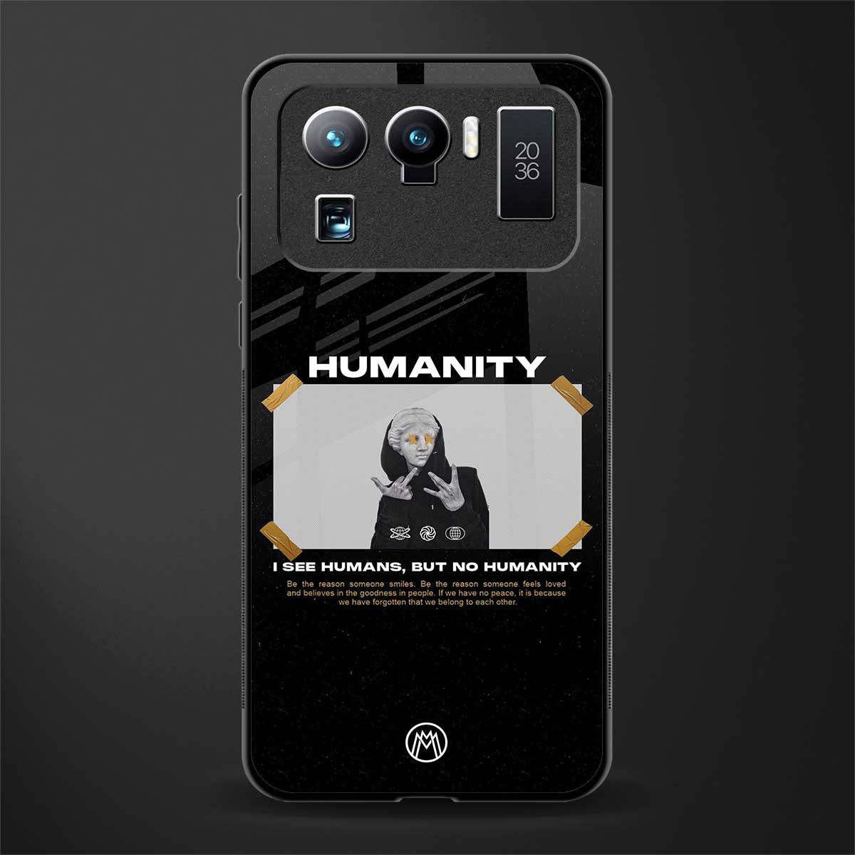 humans but no humanity glass case for mi 11 ultra 5g image