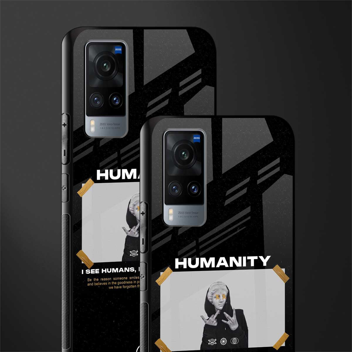 humans but no humanity glass case for vivo x60 image-2