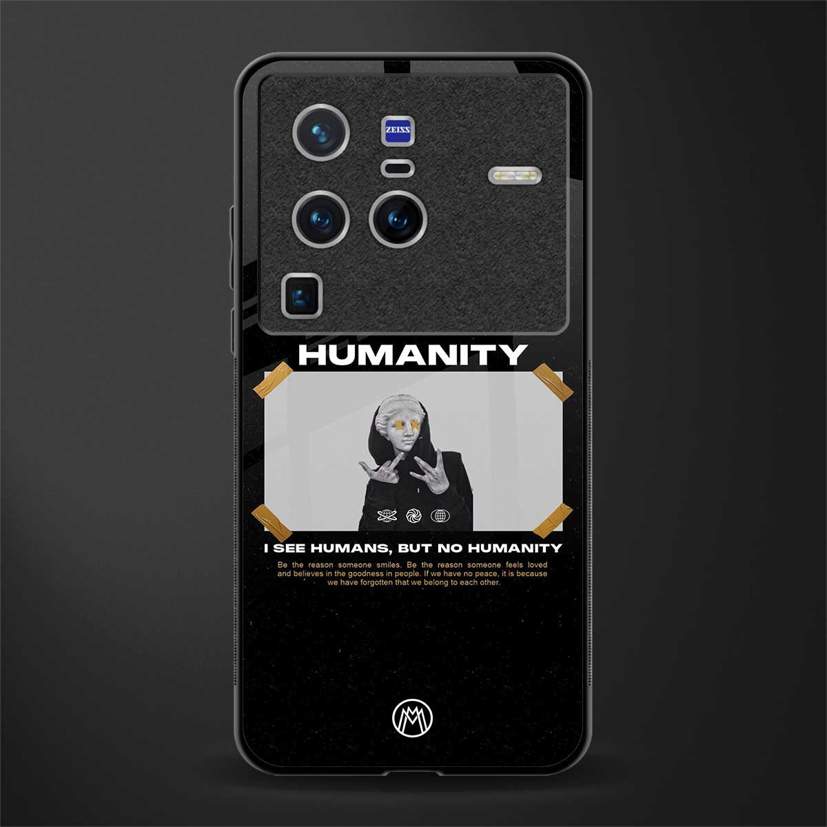 humans but no humanity glass case for vivo x80 pro 5g image