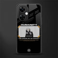 humans but no humanity back phone cover | glass case for oneplus nord ce 3 lite