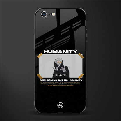 humans but no humanity glass case for iphone 6s plus image