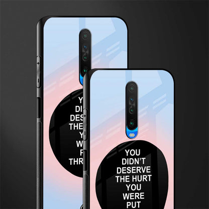 hurt glass case for poco x2 image-2