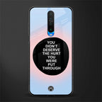 hurt glass case for poco x2 image