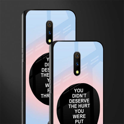 hurt glass case for realme x image-2