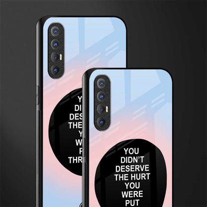 hurt glass case for oppo reno 3 pro image-2