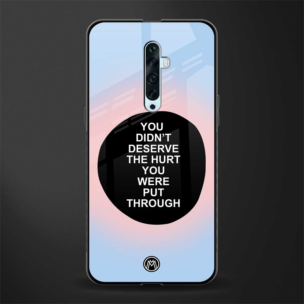 hurt glass case for oppo reno 2z image