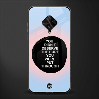 hurt glass case for vivo s1 pro image