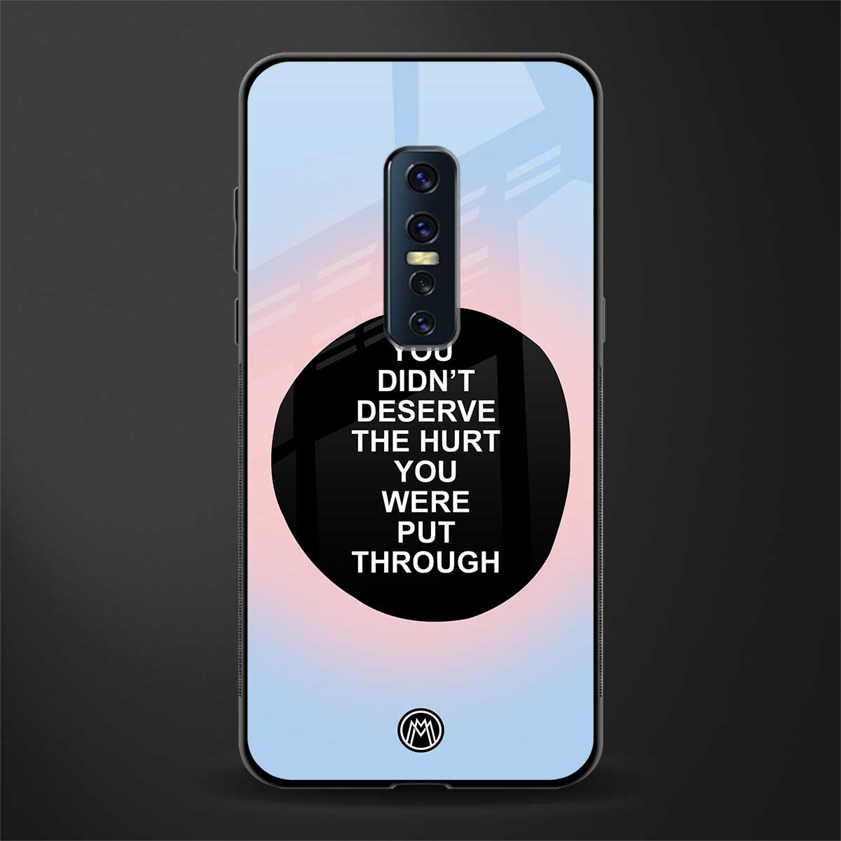hurt glass case for vivo v17 pro image