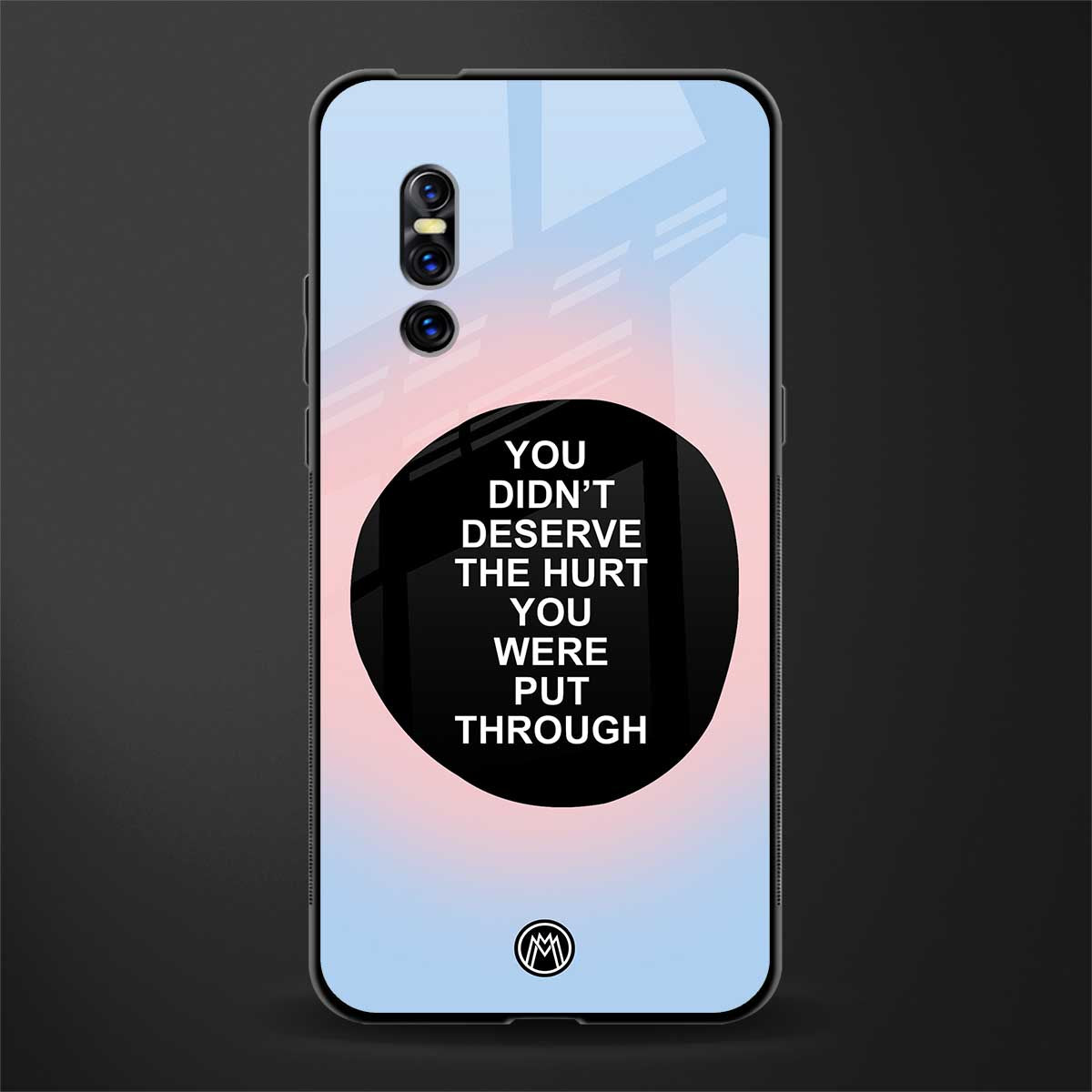 hurt glass case for vivo v15 pro image