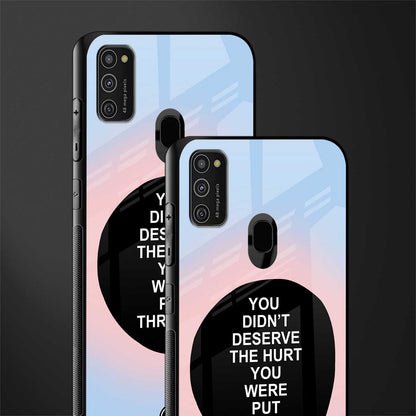 hurt glass case for samsung galaxy m30s image-2