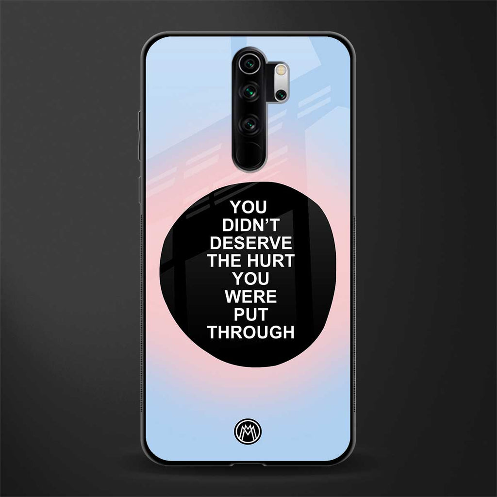 hurt glass case for redmi note 8 pro image