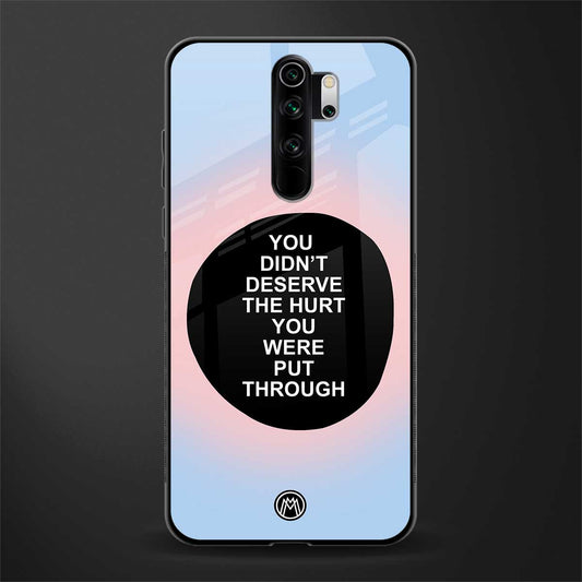 hurt glass case for redmi note 8 pro image