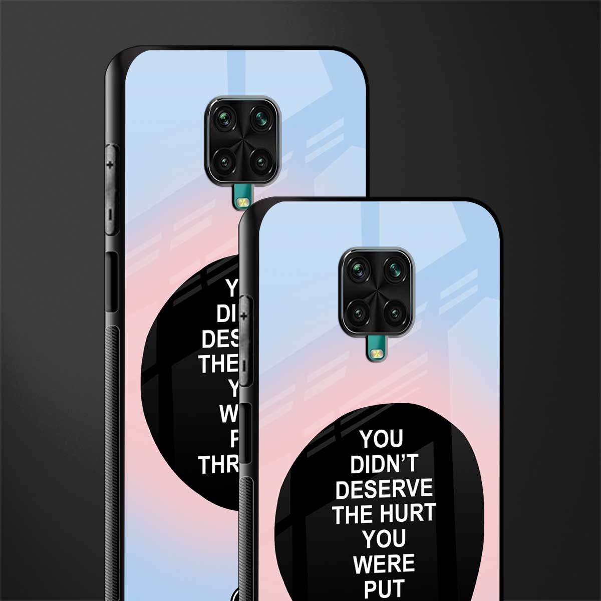 hurt glass case for redmi note 9 pro max image-2