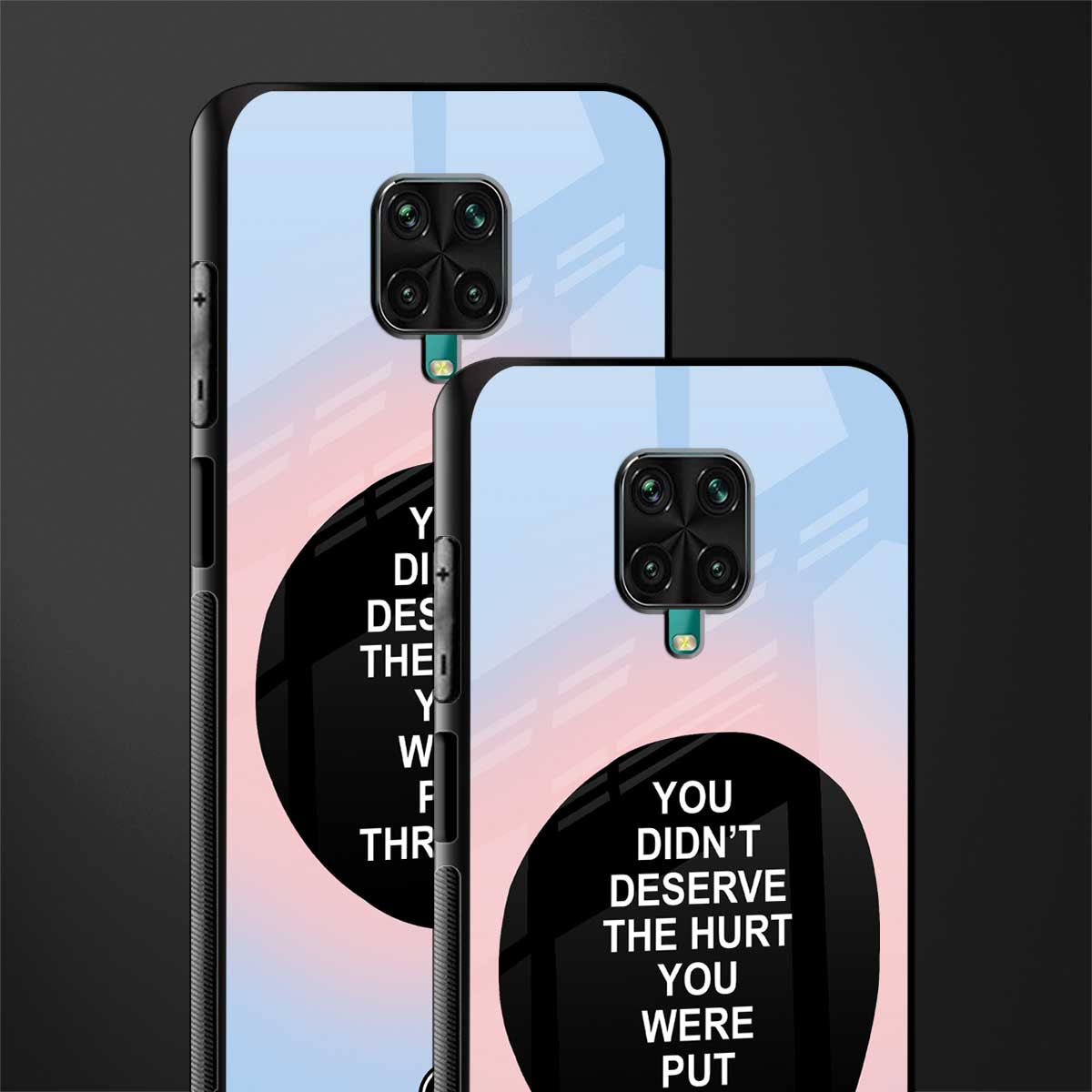 hurt glass case for redmi note 9 pro image-2