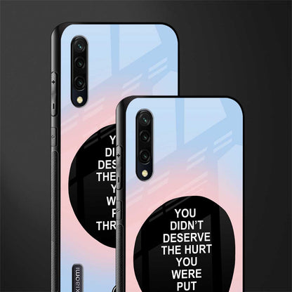 hurt glass case for mi a3 redmi a3 image-2