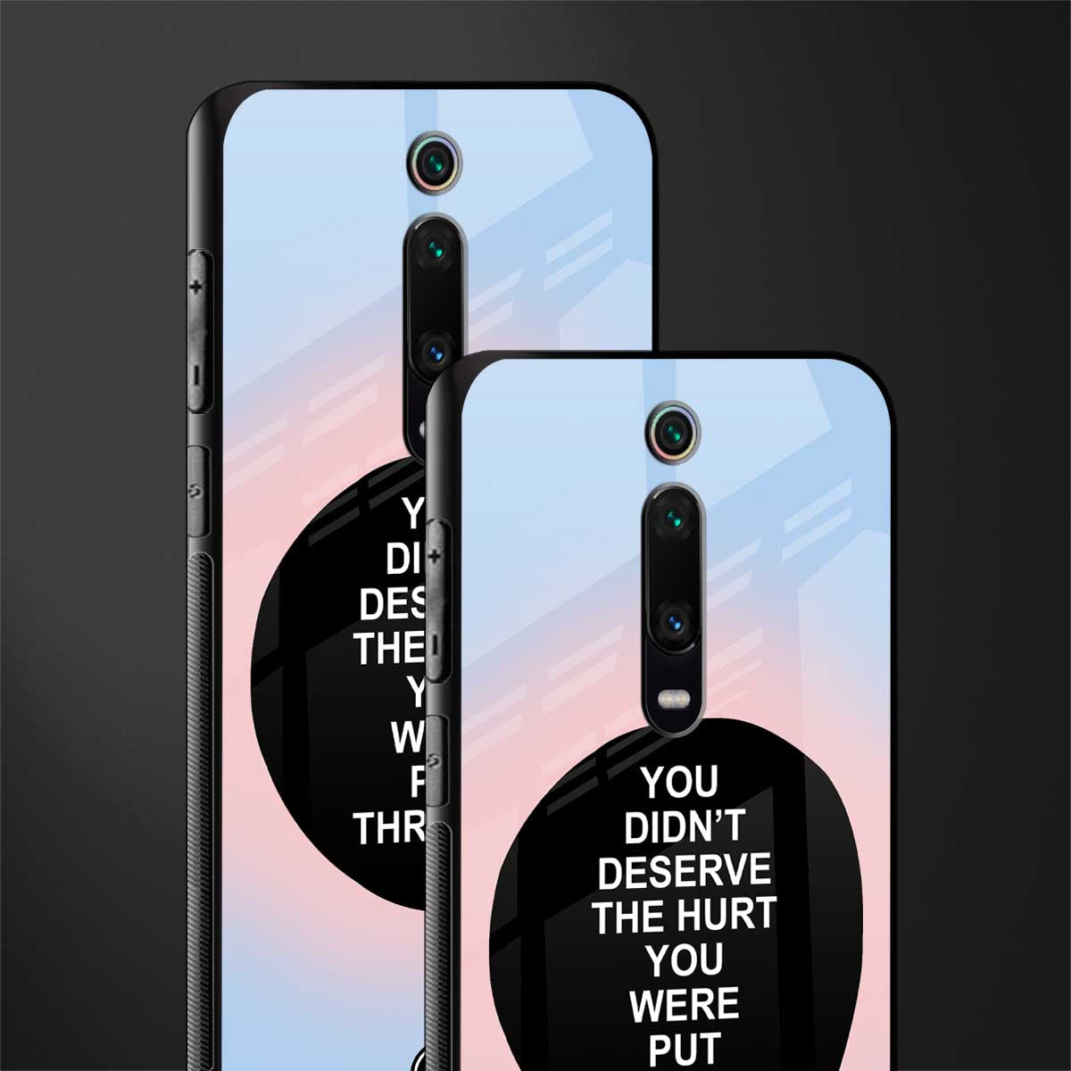 hurt glass case for redmi k20 pro image-2