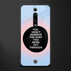 hurt glass case for redmi k20 pro image