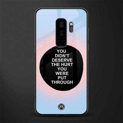 hurt glass case for samsung galaxy s9 plus image