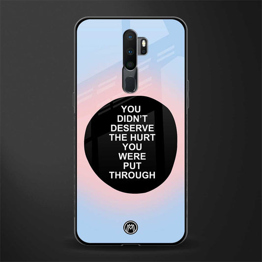 hurt glass case for oppo a9 2020 image