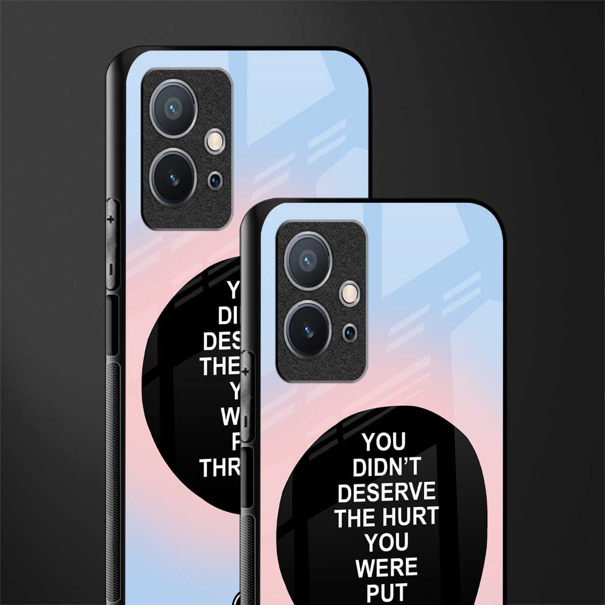 hurt glass case for vivo t1 5g image-2