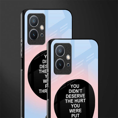 hurt glass case for vivo t1 5g image-2