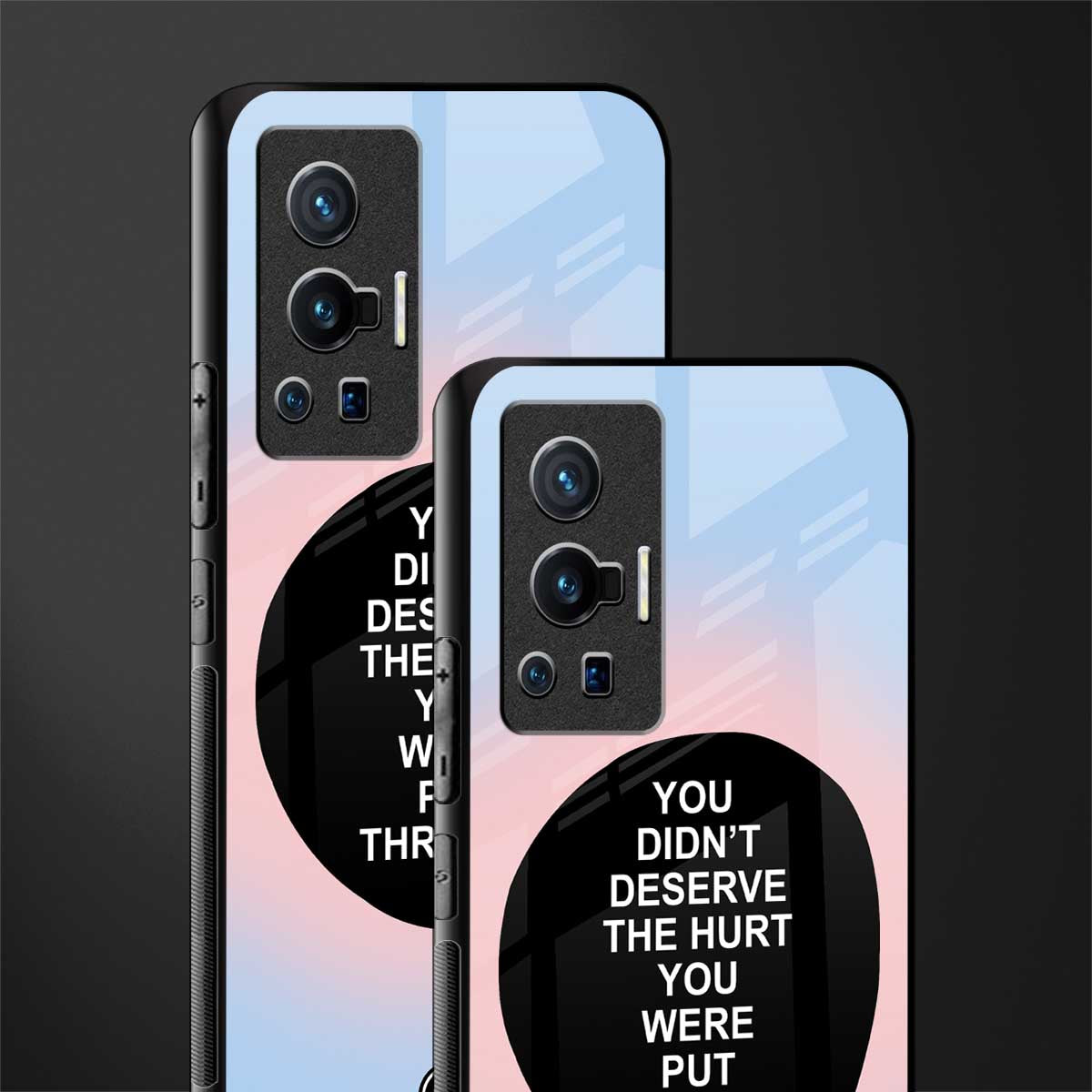 hurt glass case for vivo x70 pro image-2